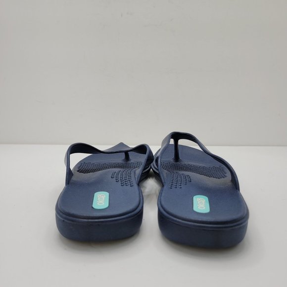 Oka B Navy Sandal Flip Flop Women's Shoes US Size ML - Picture 4 of 6